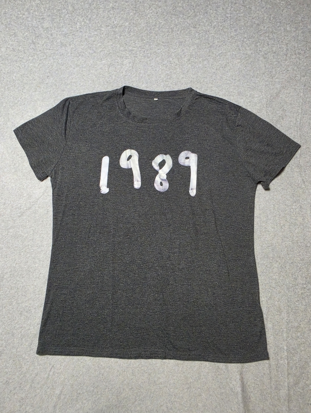 1989 Short Sleeve Shirt Gray XXL Casual